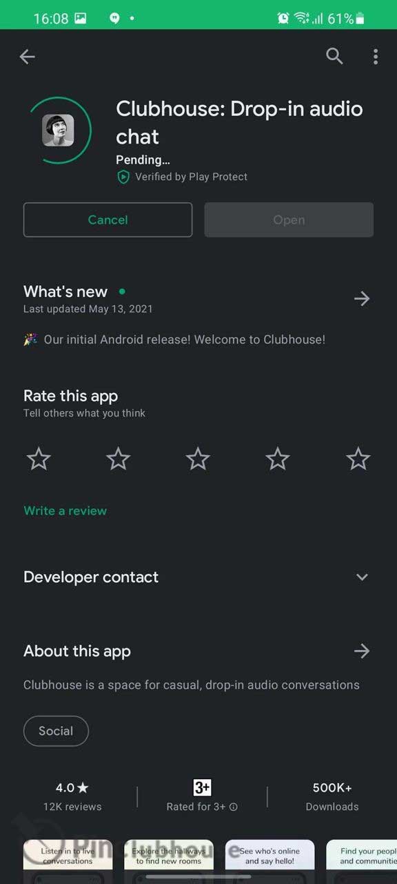 download clubhouse for androind