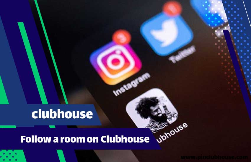 Follow a room on Clubhouse