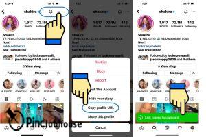 How to find an Instagram link?