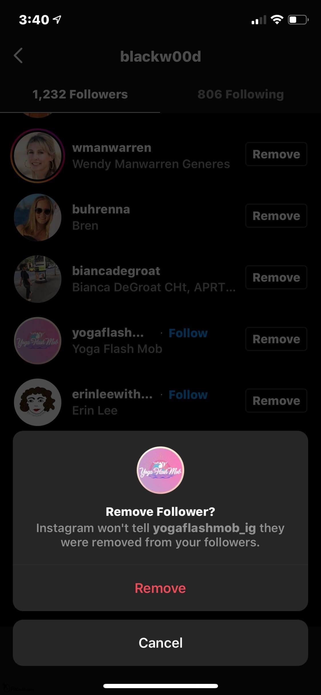 How to unfollow someone on Instagram