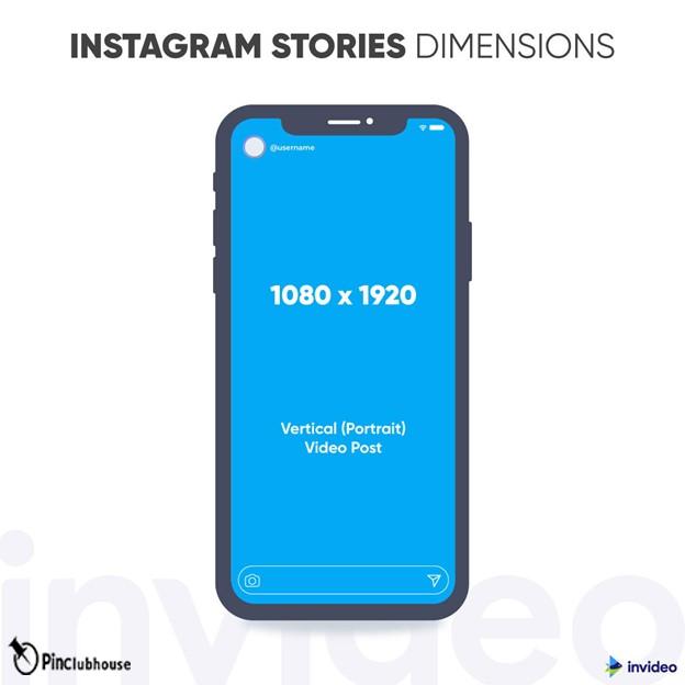 Dimensions of Instagram Stories