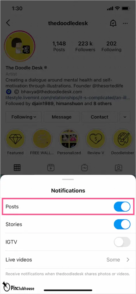 Disable Notifications for Just Instagram Stories