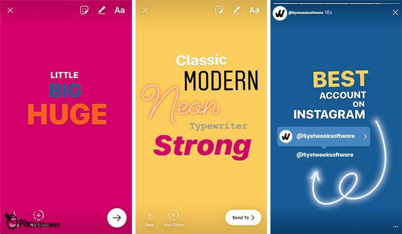 How to use different fonts on Instagram