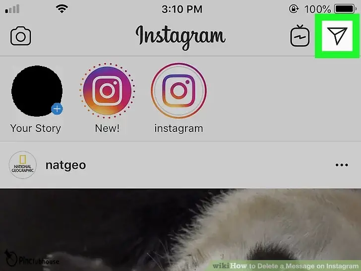 How to Delete a conversation on Instagram
